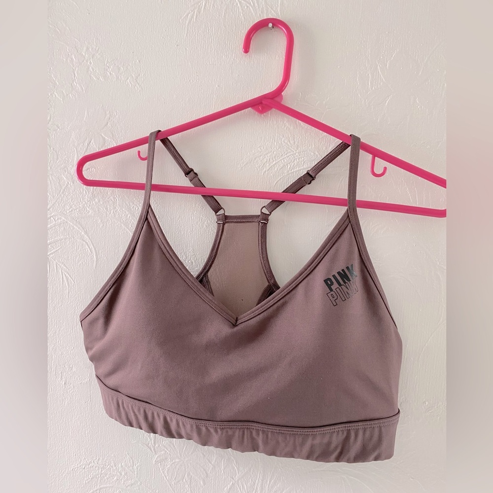PINK sports bra size L